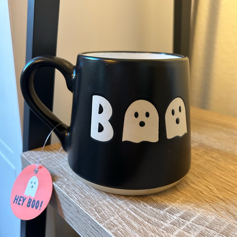 BOO Ghost Halloween Mug